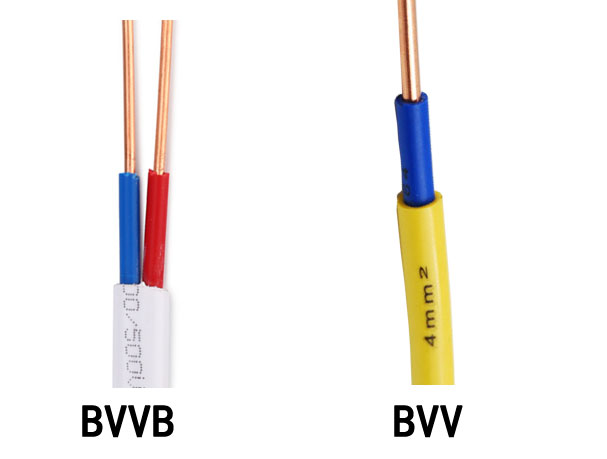BVVB與B<a href='http://www.lvyin100.cn/vvdianlan/' target='_blank'><u>VV電纜</u></a>區(qū)別圖