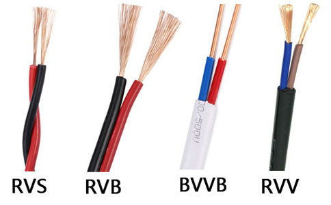 RVS與RVB、BVVB、<a href='http://www.lvyin100.cn/rvvdianxian/' target='_blank'><u>RVV電線</u></a>
